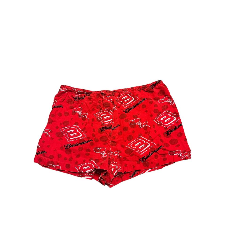 Budweiser Women's Boxer Shorts Size Large Winners Circle Cotton #8 Dale Jr